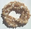 36 inch strand of Natural Mother of Pearl Shell Chips